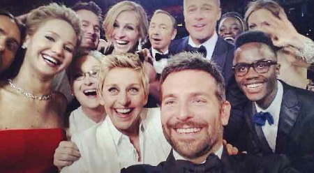 Instagram 10th Birthday - Oscar Selfie 2014
